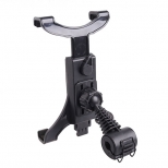 Tablethouder voor muziek- en microfoonstatief